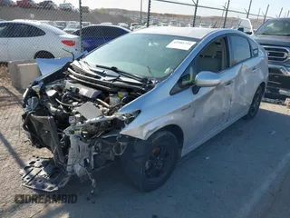 2012 Toyota Prius One with VIN JTDKN3DU3C1511936, listed as a IAAI auction lot 41981716 with 204,044 mi miles. Bid and sale history available at carsss.com. Image 6.