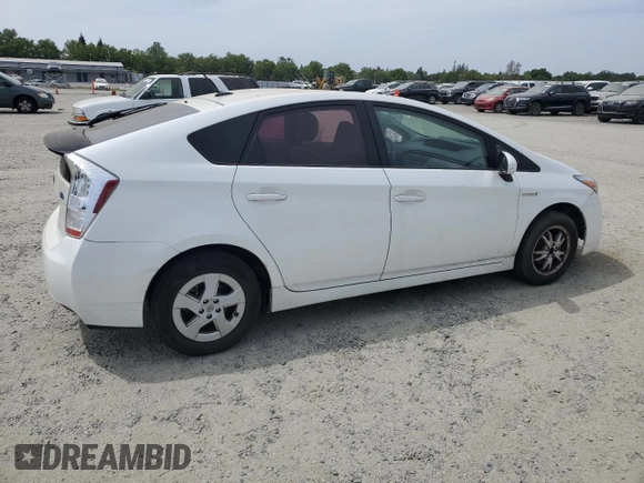 2010 Toyota Prius II with VIN JTDKN3DU5A0157811, listed as a Copart auction lot 54632245 with 207,637 mi miles and Clean Title. Bid and sale history available at carsss.com. Image 3.