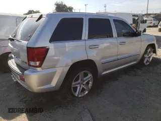 2008 Jeep Grand Cherokee SRT-8 with VIN 1J8HR78358C192213, listed as a Copart auction lot 63658294 with 126,140 mi miles and Salvage Title. Bid and sale history available at carsss.com. Image 3.