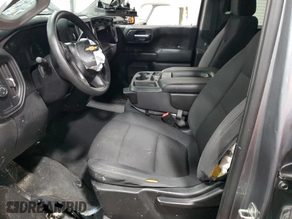 2020 Chevrolet Silverado 1500 Custom with VIN 3GCPWBEH7LG248284, listed as a Copart auction lot 44974775 with 122,275 mi miles and Salvage Title. Bid and sale history available at carsss.com. Image 7.