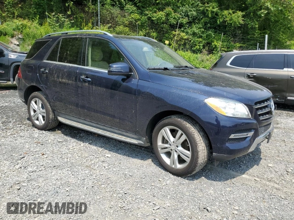2015 Mercedes-Benz M 350 with VIN 4JGDA5HB2FA529997, listed as a Copart auction lot 59504795 with 69,872 mi miles and Salvage title. Bid and sale history available at DreamBid. Image 4.
