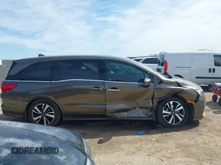 2018 Honda Odyssey Elite with VIN 5FNRL6H96JB069458, listed as a IAAI auction lot 41687526 with 41,004 mi miles and . Bid and sale history available at DreamBid. Image 13.
