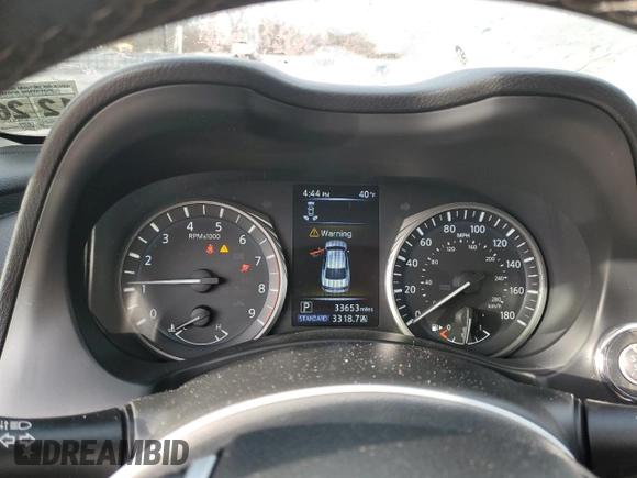 2022 Infiniti Q50 Luxe z VIN JN1EV7BR6NM340168, wystawiony jako Copart lot #44747675 z przebiegiem 33 653 mil mil oraz Szkoda całkowita • Salvage title. Historia ofert i sprzedaży dostępna na DreamBid. Obrazek 9.