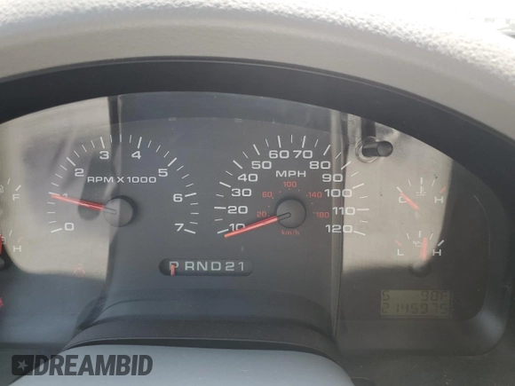 2005 Ford F-150 XLT with VIN 1FTPX14545FA18141, listed as a Copart auction lot 63351605 with 214,597 mi miles and Clean title. Bid and sale history available at DreamBid. Image 9.