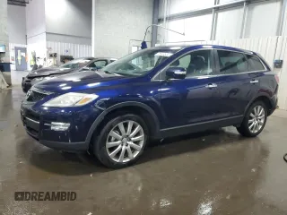 2009 Mazda CX-9 Touring with VIN JM3TB38A190180227, listed as a Copart auction lot 75549834 with 147,897 mi miles and Salvage Title. Bid and sale history available at carsss.com. Image 1.