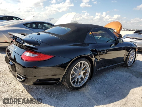 2011 Porsche 911 Turbo S with VIN WP0CD2A95BS773337, listed as a Copart auction lot 75095124 with Not Provided miles and Non Repairable. Bid and sale history available at DreamBid. Image 3.