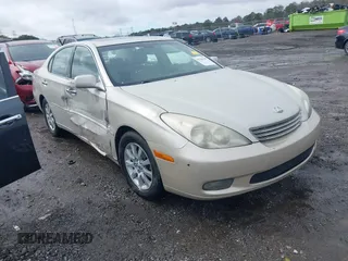 2004 Lexus ES 350 with VIN JTHBA30G245015675, listed as a IAAI auction lot 41760369 with 299,421 mi miles and . Bid and sale history available at DreamBid. Image 1.