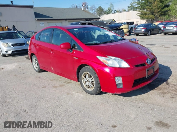 2011 Toyota Prius I with VIN JTDKN3DU6B1457157, listed as a IAAI auction lot 42175801 with 237,365 mi miles. Bid and sale history available at carsss.com. Image 1.