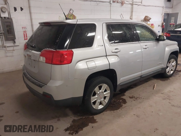 2010 GMC Terrain SLE-1 with VIN 2CTFLCEW3A6235389, listed as a IAAI auction lot 41566867 with 111,974 mi miles. Bid and sale history available at carsss.com. Image 4.