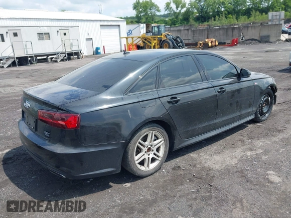 2016 Audi A6 Premium Plus with VIN WAUFGAFC7GN070599, listed as a IAAI auction lot 42460579 with 99,498 mi miles and . Bid and sale history available at DreamBid. Image 4.