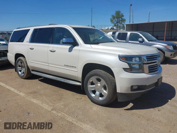 2015 Chevrolet Suburban LTZ with VIN 1GNSCKKC3FR113388, listed as a IAAI auction lot 41867964 with 238,530 mi miles and . Bid and sale history available at DreamBid. Image 1.