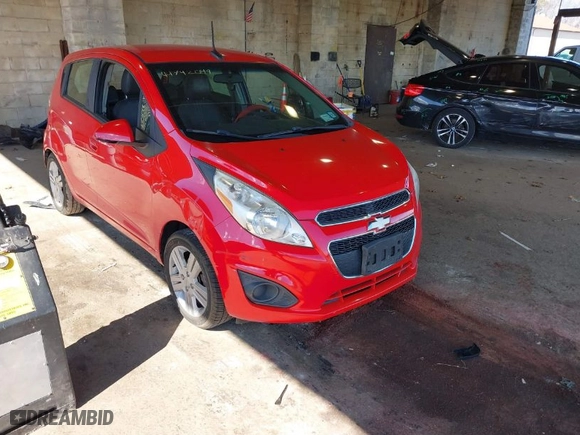 2014 Chevrolet Spark LT with VIN KL8CD6S92EC464129, listed as a IAAI auction lot 41742049 with 168,363 mi miles. Bid and sale history available at carsss.com. Image 1.