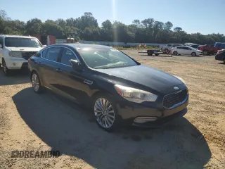 2015 Kia K900 Luxury with VIN KNALW4D46F6017582, listed as a Copart auction lot 75521404 with 165,826 mi miles and Clean Title. Bid and sale history available at carsss.com. Image 4.
