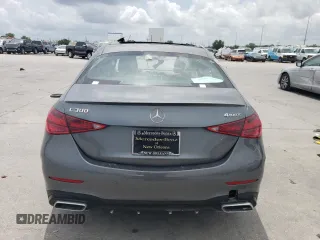 2024 Mercedes-Benz C 300 z VIN W1KAF4HB7RR178065, wystawiony jako Copart lot #55681405 z przebiegiem Nie podano mil oraz Szkoda całkowita • Salvage title. Historia ofert i sprzedaży dostępna na DreamBid. Obrazek 6.