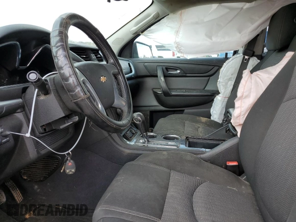 2017 Chevrolet Traverse LT with VIN 1GNKRGKD0HJ100149, listed as a Copart auction lot 45469854 with 184,348 mi miles and Salvage Title. Bid and sale history available at DreamBid. Image 11.