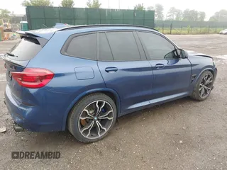 2020 BMW X3 M Competition z VIN 5YMTS0C03L9B74349, wystawiony jako IAAI lot #42532945 z przebiegiem 41 604 mil mil oraz . Historia ofert i sprzedaży dostępna na DreamBid. Obrazek 4.