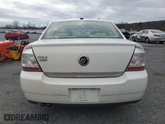 2008 Mercury Sable Premier z VIN 1MEHM42WX8G625135, wystawiony jako Copart lot #52001865 z przebiegiem 182 725 mil mil oraz Szkody całkowita. Historia ofert i sprzedaży dostępna na DreamBid. Obrazek 6.