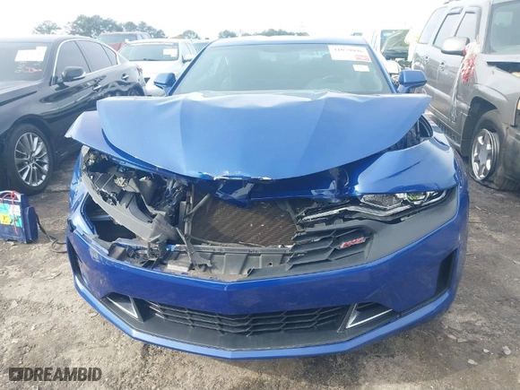 2021 Chevrolet Camaro 1LT with VIN 1G1FB1RX6M0134844, listed as a IAAI auction lot 41059096 with 130989 miles. Bid and sale history available at carsss.com. Image 6.