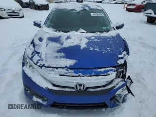 2017 Honda Civic Sedan EX-T with VIN 19XFC1F37HE201311, listed as a Copart auction lot 45459485 with 27,517 mi miles and Salvage Title. Bid and sale history available at carsss.com. Image 5.