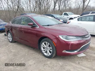 2015 Chrysler 200 Limited z VIN 1C3CCCAB4FN759515, wystawiony jako IAAI lot #41821017 z przebiegiem 143 258 mil mil oraz . Historia ofert i sprzedaży dostępna na DreamBid. Obrazek 1.