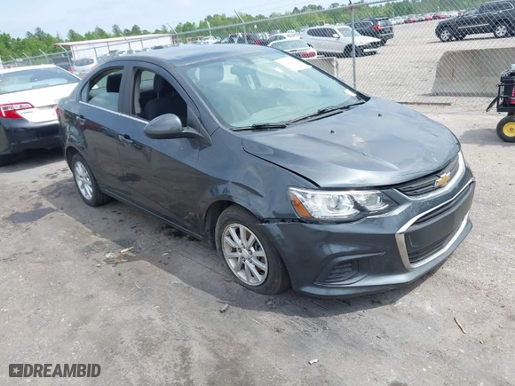 2017 Chevrolet Sonic LT with VIN 1G1JD5SBXH4102715, listed as a IAAI auction lot 42095143 with 109,659 mi miles. Bid and sale history available at carsss.com. Image 1.