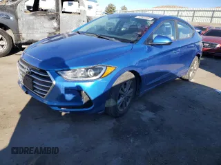 2018 Hyundai Elantra SEL with VIN 5NPD84LF7JH296236, listed as a Copart auction lot 88553885 with 92,111 mi miles and Salvage Title. Bid and sale history available at carsss.com. Image 1.