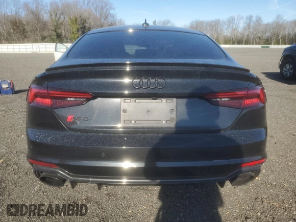 2019 Audi RS 5 Sportback z VIN WUABWCF56KA903376, wystawiony jako Copart lot #42974955 z przebiegiem 39 286 mil mil oraz Szkoda całkowita • Salvage title. Historia ofert i sprzedaży dostępna na DreamBid. Obrazek 6.