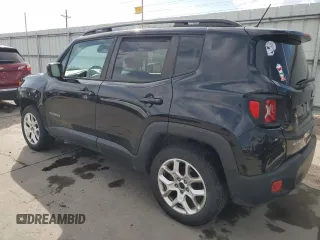 2017 Jeep Renegade Altitude with VIN ZACCJBBB2HPE73571, listed as a Copart auction lot 52118875 with 137,101 mi miles and Salvage title. Bid and sale history available at DreamBid. Image 2.