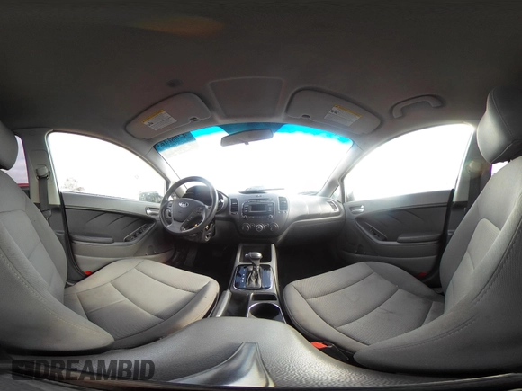 2017 Kia Forte LX with VIN 3KPFK4A71HE017819, listed as a IAAI auction lot 42086163 with 97,534 mi miles. Bid and sale history available at carsss.com. Image 17.