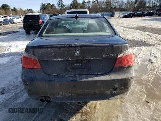 2005 BMW 5 Series 545i with VIN WBANB33515CN64428, listed as a Copart auction lot 46235655 with 177,925 mi miles and Clean Title. Bid and sale history available at carsss.com. Image 6.