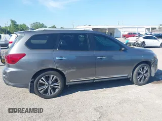 2020 Nissan Pathfinder Platinum with VIN 5N1DR2DM9LC605276, listed as a IAAI auction lot 41814464 with 78,249 mi miles. Bid and sale history available at carsss.com. Image 13.
