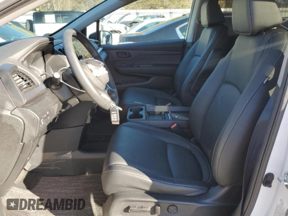 2024 Honda Odyssey EX-L with VIN 5FNRL6H69RB070816, listed as a Copart auction lot 45278975 with 4,491 mi miles and Salvage Title. Bid and sale history available at DreamBid. Image 7.