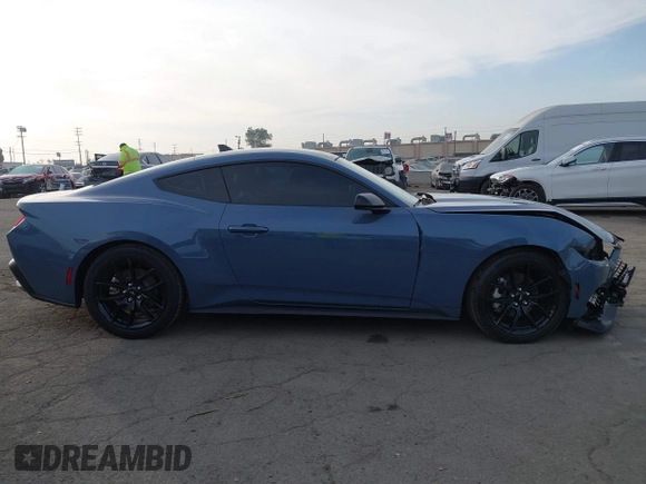2024 Ford Mustang EcoBoost with VIN 1FA6P8TH0R5138150, listed as a IAAI auction lot 41170113 with 8,054 mi miles. Bid and sale history available at carsss.com. Image 13.
