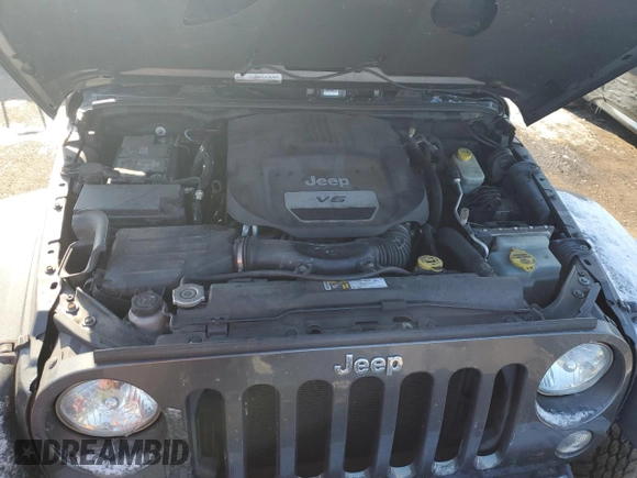 2016 Jeep Wrangler Rubicon z VIN 1C4BJWCG2GL341233, wystawiony jako Copart lot #42155275 z przebiegiem 159 900 mil mil oraz Czysty tytuł • Clean title. Historia ofert i sprzedaży dostępna na DreamBid. Obrazek 11.
