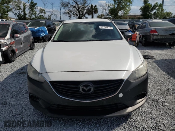 2016 Mazda 6 i Sport with VIN JM1GJ1U59G1456171, listed as a Copart auction lot 51102275 with 182,962 mi miles and Salvage Title. Bid and sale history available at DreamBid. Image 5.
