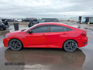2021 Honda Civic Sport with VIN 2HGFC2F80MH502407, listed as a IAAI auction lot 41949825 with 65,661 mi miles and . Bid and sale history available at DreamBid. Image 14.