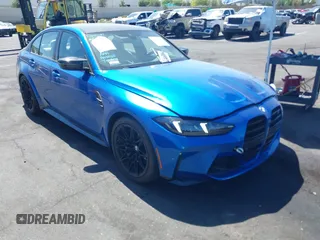 2025 BMW M3 Competition xDrive с VIN WBS33HJ05SFU29063, выставлен на аукционе IAAI как лот 42328143 с пробегом 3 368 миль миль и . История ставок и продаж доступна на DreamBid. Изображение 1.