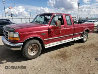 1995 Ford F-250 with VIN 1FTHX25G3SKA95726, listed as a Copart auction lot 71812654 with 83,713 mi miles and Salvage title. Bid and sale history available at DreamBid. Image 1.