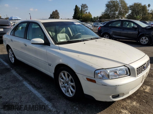 2005 Volvo S80 with VIN YV1TS592151405773, listed as a Copart auction lot 81378724 with 74,219 mi miles and Clean Title. Bid and sale history available at carsss.com. Image 4.