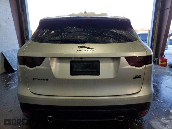 2020 Jaguar F-Pace 30t Prestige with VIN SADCK2GX4LA640463, listed as a Copart auction lot 45403785 with 44,086 mi miles and Salvage Title. Bid and sale history available at DreamBid. Image 6.