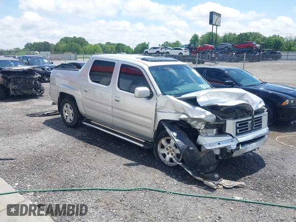 2008 Honda Ridgeline RTL with VIN 2HJYK16598H505821, listed as a IAAI auction lot 42144403 with 97,086 mi miles and . Bid and sale history available at DreamBid. Image 1.