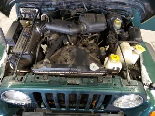 2000 Jeep Wrangler SE with VIN 1J4FA29P3YP801389, listed as a Copart auction lot 44803835 with 131,945 mi miles and Clean Title. Bid and sale history available at carsss.com. Image 12.