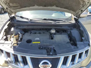 2009 Nissan Murano SL with VIN JN8AZ18W29W139280, listed as a Copart auction lot 53636955 with 142,405 mi miles and Salvage Title. Bid and sale history available at DreamBid. Image 12.