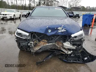 2019 BMW 5 Series 540i xDrive with VIN WBAJE7C56KWW17843, listed as a Copart auction lot 41979375 with Not Provided miles and Salvage Title. Bid and sale history available at DreamBid. Image 5.