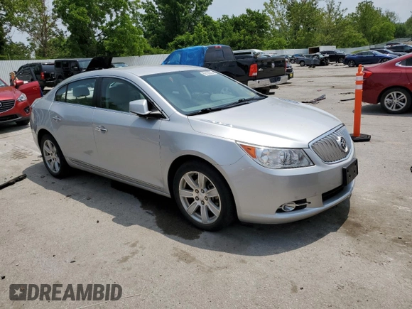 2010 Buick LaCrosse CXL with VIN 1G4GC5EG4AF205811, listed as a Copart auction lot 59100625 with 100,217 mi miles and Salvage title. Bid and sale history available at DreamBid. Image 4.