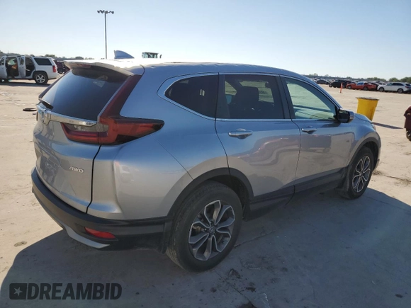 2020 Honda CR-V EX z VIN 5J6RW2H58LA014366, wystawiony jako Copart lot #52739665 z przebiegiem 21 677 mil mil oraz Czysty tytuł • Clean title. Historia ofert i sprzedaży dostępna na DreamBid. Obrazek 3.