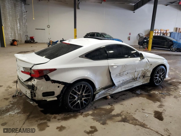 2015 Lexus RC 350 with VIN JTHSE5BC8F5005763, listed as a Copart auction lot 78868934 with 49,432 mi miles and Salvage Title. Bid and sale history available at carsss.com. Image 3.