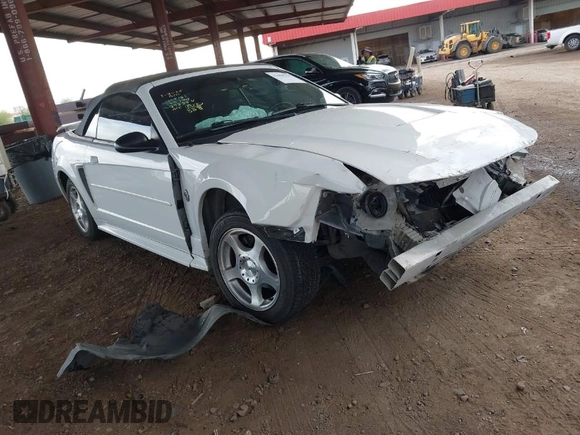 2004 Ford Mustang Deluxe with VIN 1FAFP446X4F133790, listed as a IAAI auction lot 41950759 with 133,734 mi miles. Bid and sale history available at carsss.com. Image 1.