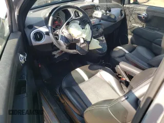2018 FIAT 500e with VIN 3C3CFFGE2JT374957, listed as a Copart auction lot 63768444 with 39,377 mi miles and Salvage title. Bid and sale history available at DreamBid. Image 8.