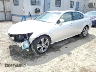 2016 Lexus GS 350 with VIN JTHBZ1BL3GA001027, listed as a Copart auction lot 62180635 with 47,489 mi miles and Salvage title. Bid and sale history available at DreamBid. Image 1.
